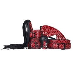 diamond lines 5 pcs bondage set