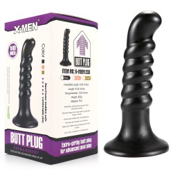 pvc extra girthy 9 6 inch prostate plug