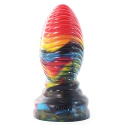 graffiti multicolor butt plug 01