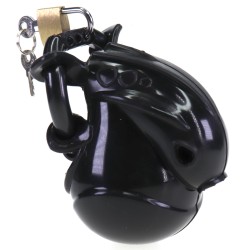 full egg locker male chastity cage