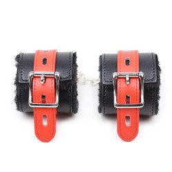 red black plus cuffs