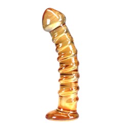 beginners g spot glass dildo